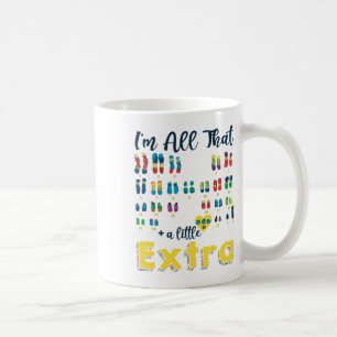 Mug Trisomy 21 Xy Extra Chromosome Boy World Down Synd