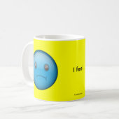 Mug Triste bleu (Devant gauche)