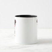 Mug Triste gothique Kawaii fille goth Modèle personnal (Centre)