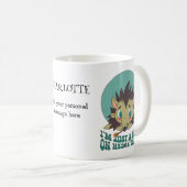 Mug Triste petite hérisson personnalisée (Devant droit)
