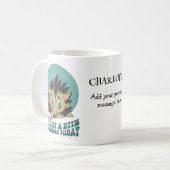 Mug Triste petite hérisson personnalisée (Devant gauche)