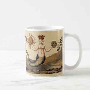 Mug Triton avec Sun et sépia de lune