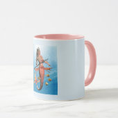 Mug Tritons Fille de sirène (Devant droit)