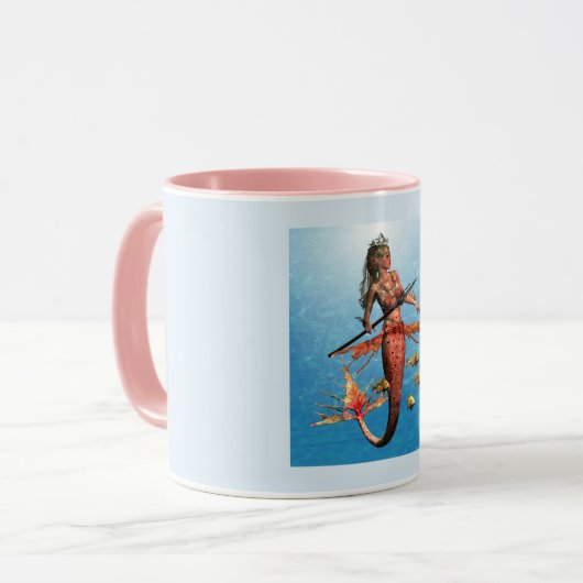 Mug Tritons Fille de sirène (Devant gauche)