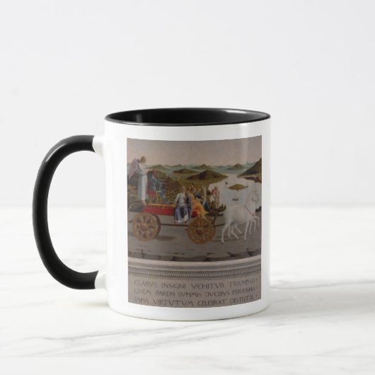 Mug Triumph de Federigo DA Montefeltro, duc d'Urbino (Gauche)