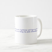 Mug Trivium CUSTOMIZABLE Trivium Stade rhétorique (Devant droit)