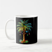 Mug Trocal Christmas Hawaiian Santa Xmas Lights Palm T (Gauche)