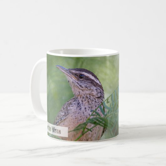 Mug Troglodyte des cactus Matthieu 6:25 KJV (Devant gauche)