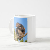 Mug Troglodytes communs de casserole de chimpanzé de (Devant gauche)