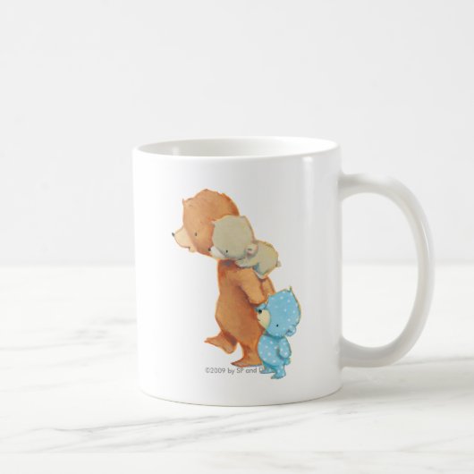 Mug Trois amis adorables d'ours (Droite)