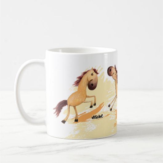 Mug Trois amis, Pony. Meilleurs amis pour toujours. (Gauche)