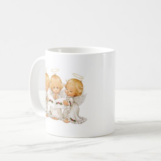 Mug Trois anges de Noël (Devant gauche)