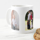 Mug Trois Arcs photo<br><div class="desc">Trois photographies en arc que vous pouvez remplacer par votre propre pour un merveilleux cadeau familial ou un moment d'une occasion spéciale. Idéal pour les grands-parents et les membres de la famille,  ou comme un souvenir spécial. Photographie © Storytree Studios,  Stanford,  CA</div>