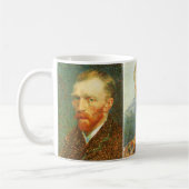 Mug Trois autoportraits différents de Vincent van Gogh (Gauche)