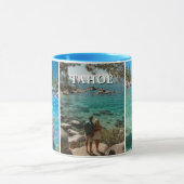 Mug Trois bandes verticales photo boho (Centre)