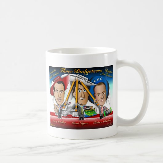 Mug Trois budgets du Wisconsin (Droite)