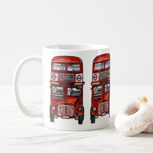 Mug Trois Bus (Avec donut)