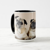 Mug Trois Carlins De Ligne (Devant gauche)