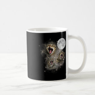 Mug Trois Chat Meow Moon drôle Mème bizarre maudit Mat