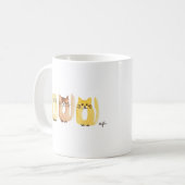 Mug Trois Chats (Devant gauche)