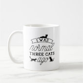 Mug Trois Chats Avant (Gauche)
