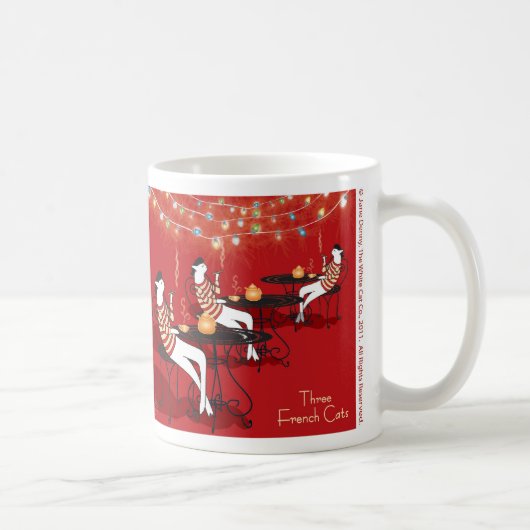 Mug Trois Chats Français... Fêtes (Droite)
