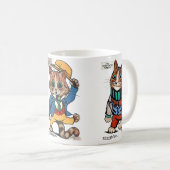Mug Trois chats, Louis Wain (Devant droit)