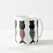 Mug Trois chats sages de sirène (Devant droit)