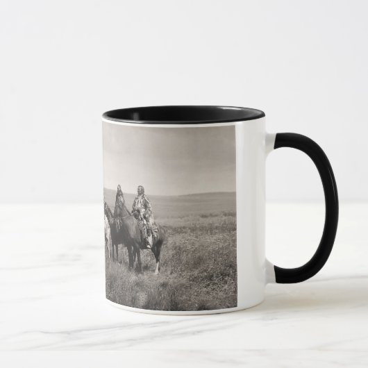 Mug Trois chefs de Blackfeet de Piegan - cru (Droite)
