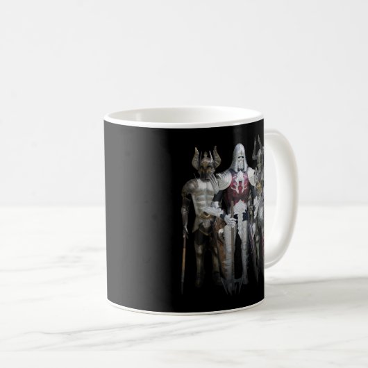 Mug Trois chevaliers (Devant droit)