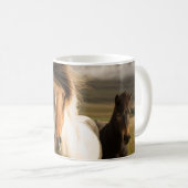 MUG TROIS CHEVAUX COULEUR COULEUR COULEUR COULEUR COUL (Devant droit)