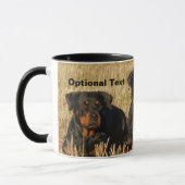 Mug Trois chiens Rottweiler - Pack de Rotties (Gauche)