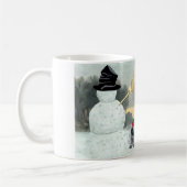 Mug Trois chiots Pekingese Noël (Gauche)