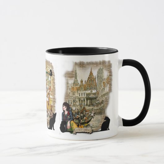 Mug Trois conceptions Anton Pieck (Droite)