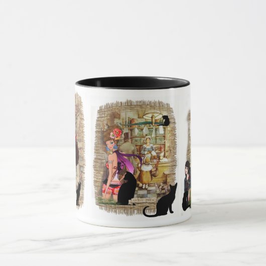 Mug Trois conceptions Anton Pieck (Centre)