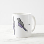 Mug Trois copains de pigeon (Devant droit)