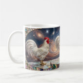 Mug Trois coqs blancs. (Gauche)