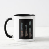 Mug Trois couteaux de Pompeii, romain, ANNONCE de (Gauche)