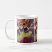 Mug Trois danseurs en jupe jaune par Degas (Gauche)