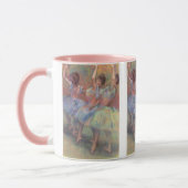 Mug Trois Danseuses d'Edgar Degas, Art de ballet vinta (Gauche)