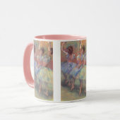 Mug Trois Danseuses d'Edgar Degas, Art de ballet vinta (Devant gauche)