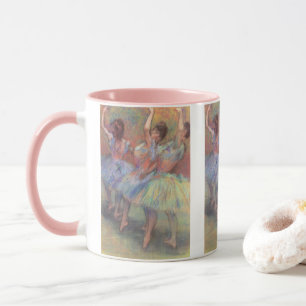 Mug Trois Danseuses d'Edgar Degas, Art de ballet vinta