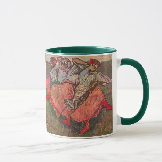 Mug Trois danseuses russes par Edgar Degas (Droite)