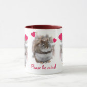 Mug Trois écureuils doux Valentine (Centre)