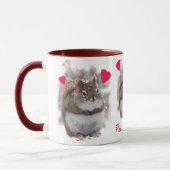 Mug Trois écureuils doux Valentine (Gauche)