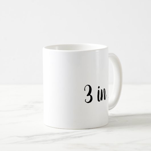 Mug Trois en un (Devant droit)