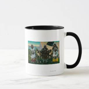 Mug Trois Eskimo Beautés et Sled ReindeerState