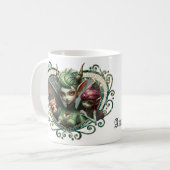 Mug Trois fées, les compagnons du coeur magique. (Devant gauche)