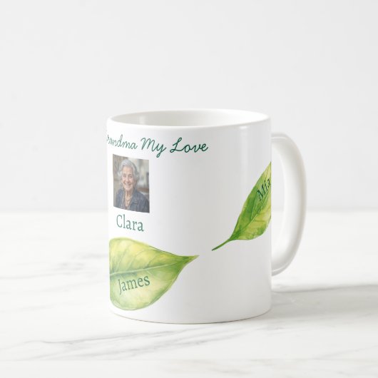 Mug Trois Feuilles (Devant droit)