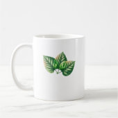 Mug trois feuilles vertes pour T-shirt (Gauche)